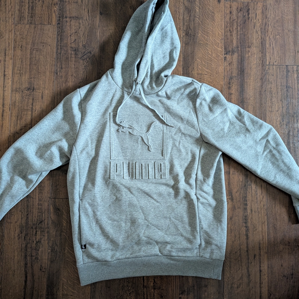 Puma Gray Men's Hoodie